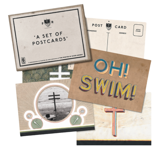 Winter Of Mixed Drinks Anniversary Postcard set