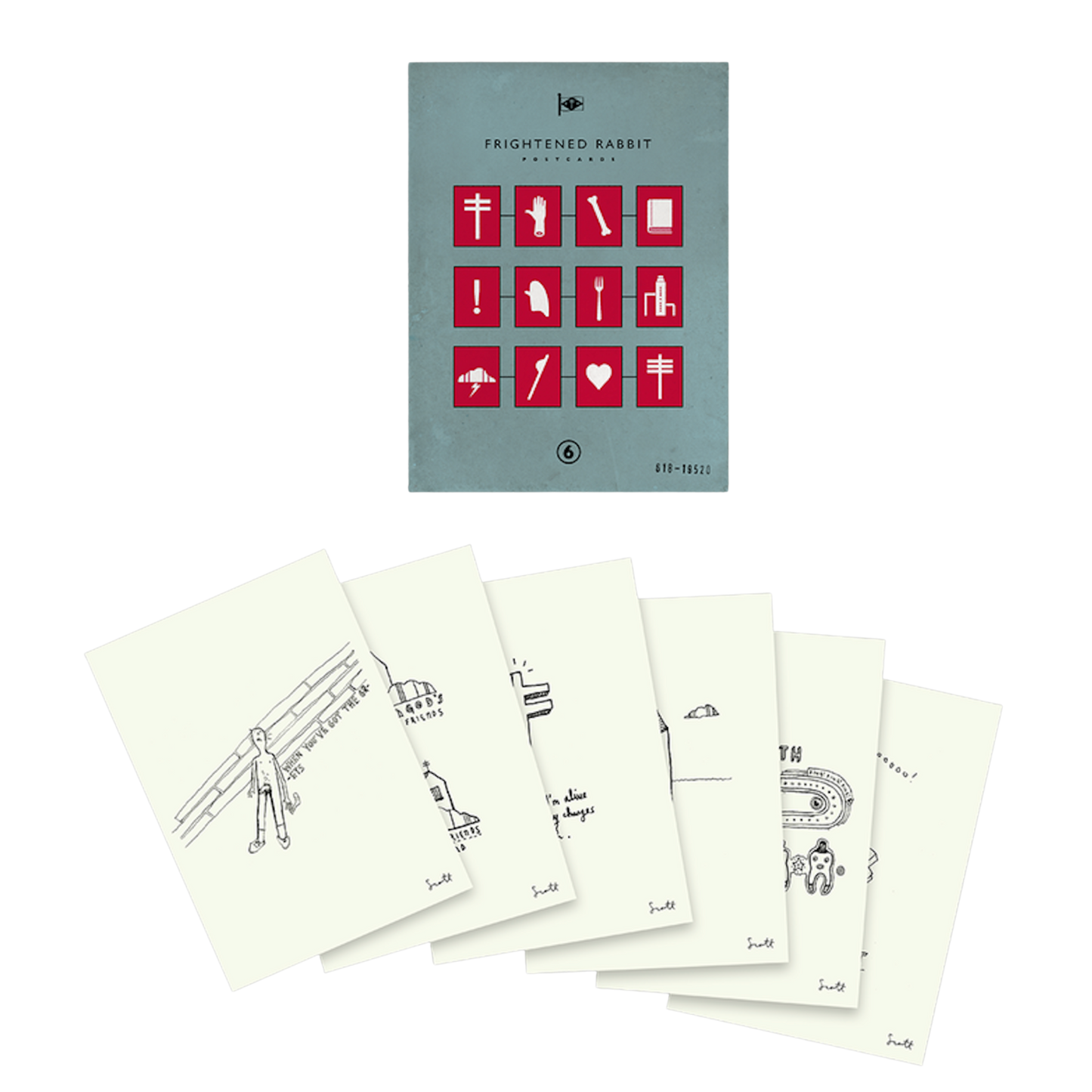 Winter Of Mixed Drinks Anniversary Postcard set