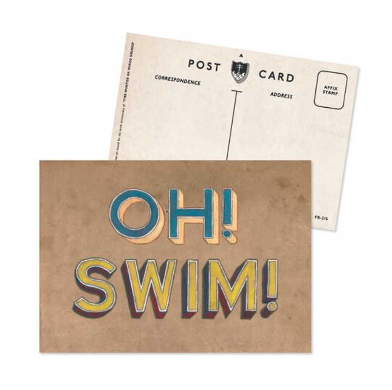 Winter Of Mixed Drinks Anniversary Postcard set
