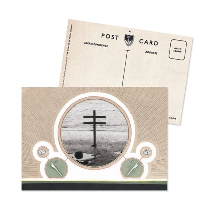Winter Of Mixed Drinks Anniversary Postcard set